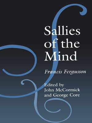 cover image of Sallies of the Mind